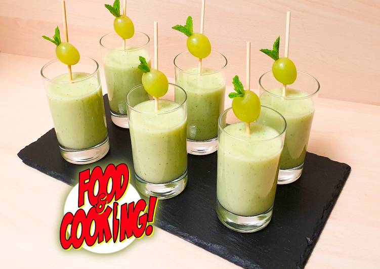 Gazpacho de Pera y Hierbabuena