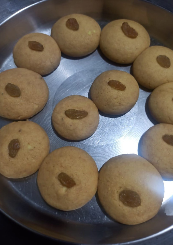பாதாம் டிரிங் மிக்ஸ் குக்கீஸ் (Badam drink mix cookies recipe in tamil) செய்முறை முக்கிய புகைப்படம்
