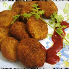 A picture of Prawn Cutlet.