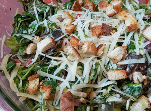 Una foto de Ensalada tipo César