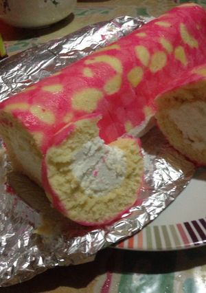 Foto resep Japanes roll cake abstrak by ME