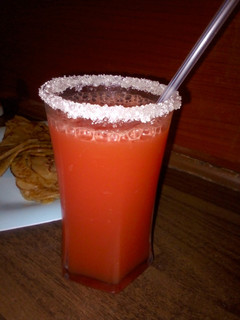 A picture of Watermelon mocktail.