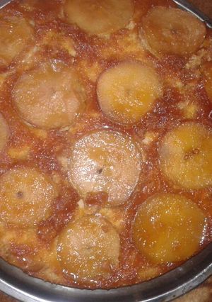 صورة لوصفة كيكه التفاح