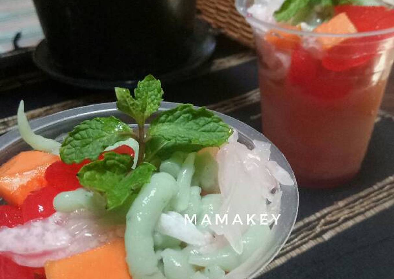 Es teler cendol kelapa kw homemade