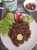 Sate Goreng Daging Sapi Marinasi Nanas