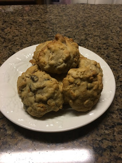 A picture of Oatmeal Raisin Cookies.