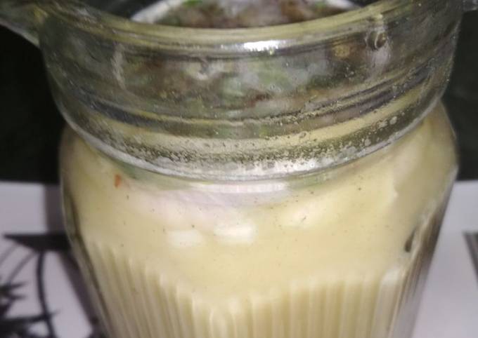 Summer refreshing salted sattu drink