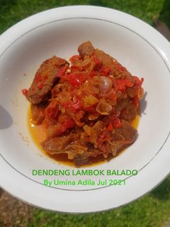 Foto resep Dendeng Lambok Balado RM Padang (khas sumatra barat)
