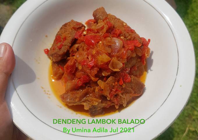 Dendeng Lambok Balado RM Padang (khas sumatra barat) - cookandrecipe.com