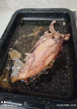 Una foto de Ventresca de bonito al horno