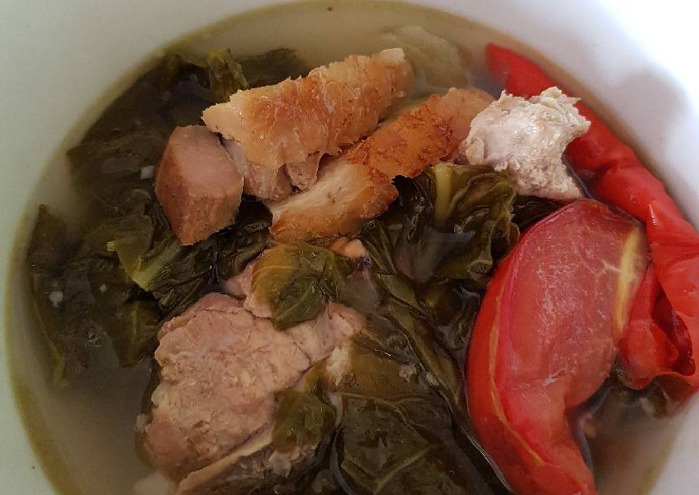 Sayur asin bakut +siobak