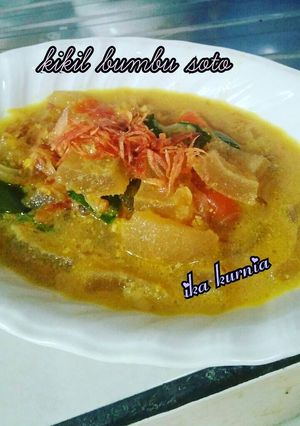 Foto resep Kikil bumbu soto ala @dapur kurnia
