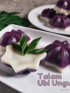 Foto resep Kue Talam Ubi Ungu