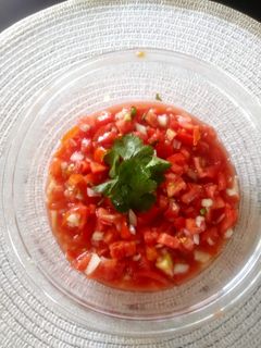 Una foto de Chimichurri de atún