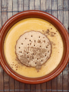 Una foto de Natillas de calabaza