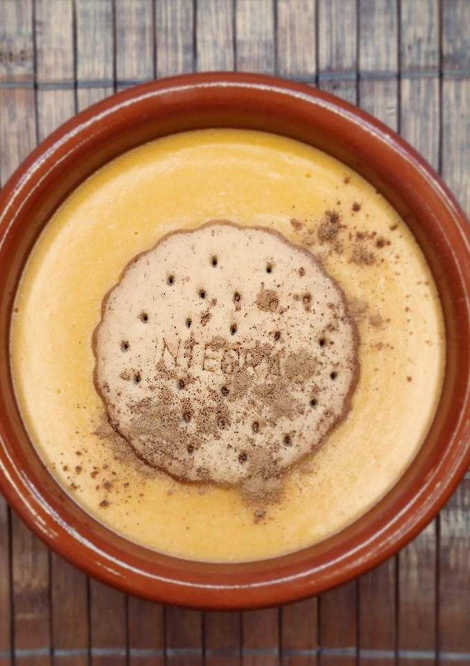 Una foto de Natillas de calabaza