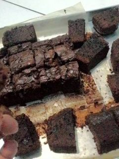 Foto resep Brownies shiny crust