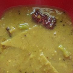 A picture of Simple dal dhokli.