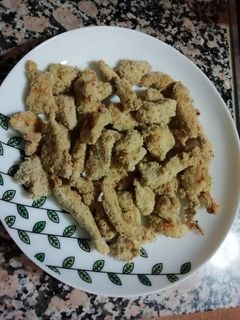 Una foto de Churritos de pollo al horno