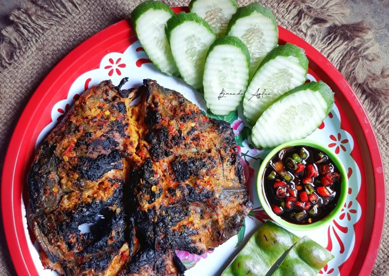 Ikan Mas Bakar Padang