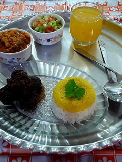 عکسی از دستور چلو خورش قیمه