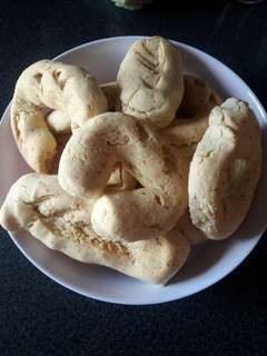 Una foto de Chipa paraguaya