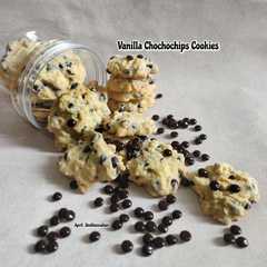 A picture of Vanila Chocochips Cookies (Simple Renyah).