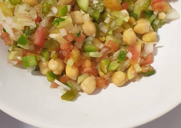Ensalada fresquita de garbanzos