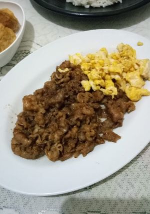 Foto resep Egg Beef Belly