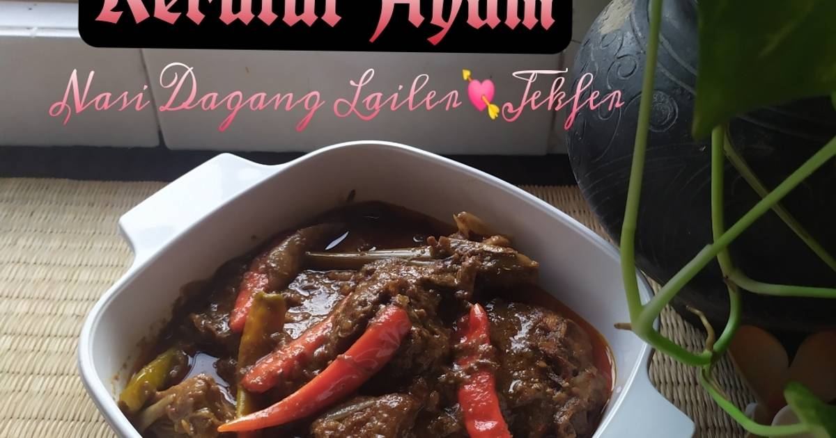 18 Resepi Kerutuk Ayam Yang Sedap Dan Mudah Oleh Komuniti Cookpad Cookpad