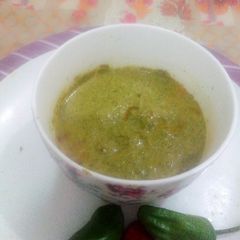 A picture of Achari chutney.