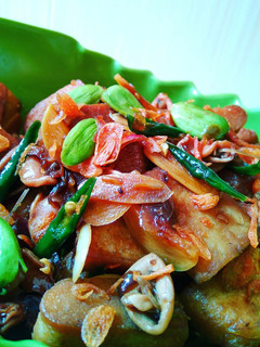 Foto resep Tumis Tempe Gembus dan Cumi kering Cabe Ijo