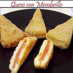 Una foto de Queso con membrillo