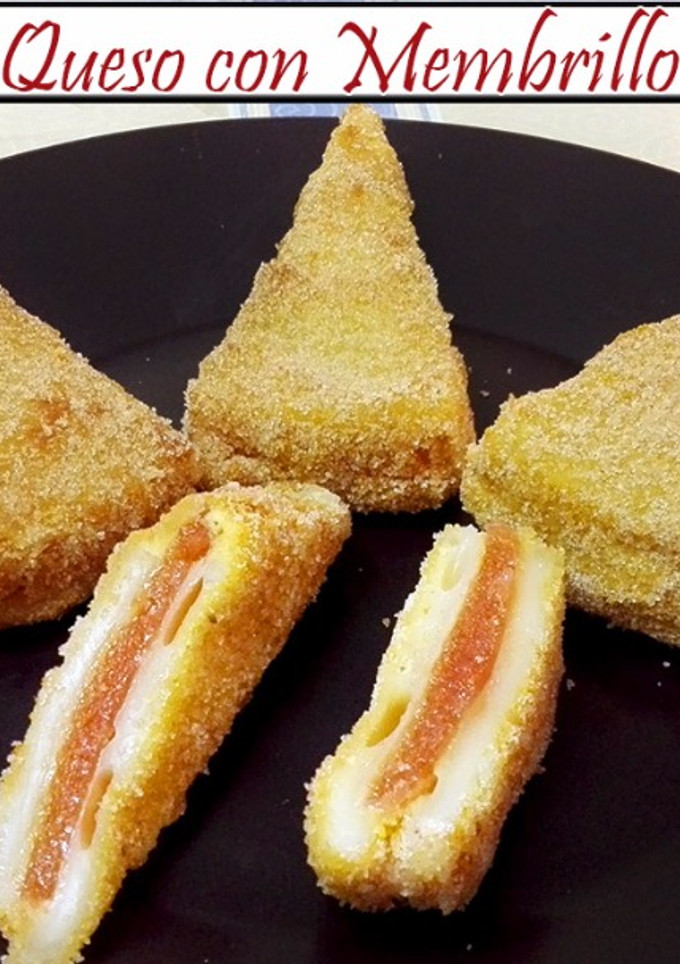 Una foto de Queso con membrillo