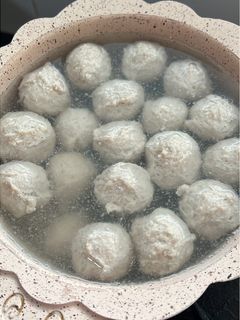 Foto resep Bakso Ayam dan Sapi