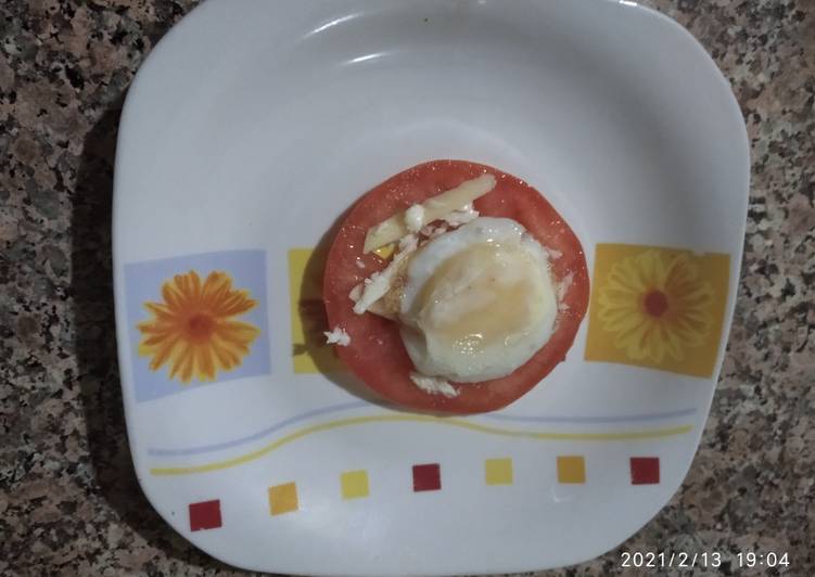 Œuf de caille en plat au tomate 🍅
