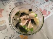 Gambar miso soup tahu