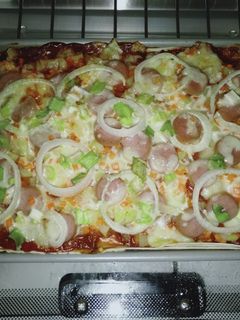 Foto resep 156. Pizza Kulit Pangsit by Uliz Kirei
