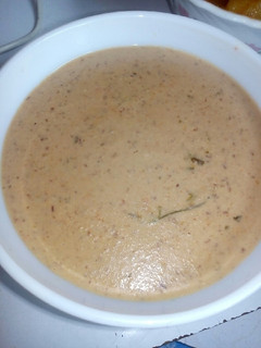 A picture of Peanut sauce curry.