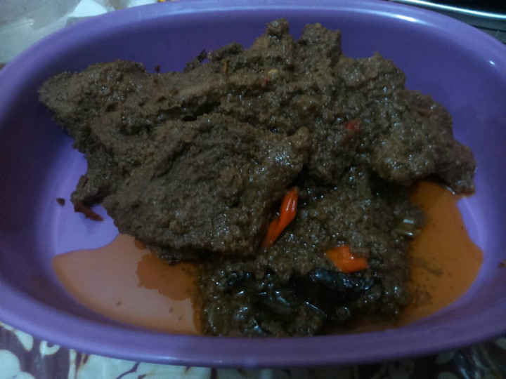 Resep: Rendang sapi praktis Wajib Dicoba