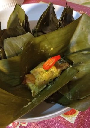 Foto resep Pepes Ayam Telor