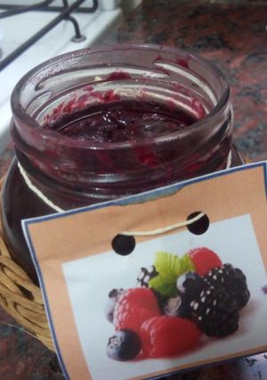 Una foto de Mermelada de frutos rojos