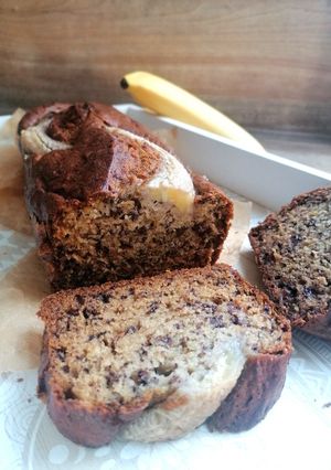 Zdjęcie przepisu Chlebek bananowy.