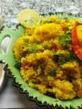 Small millets in veg pulav shape