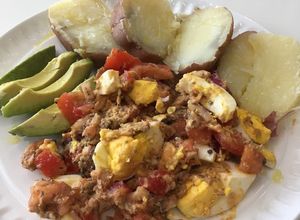 Una foto de Ensalada de sardinas en salsa de tomate