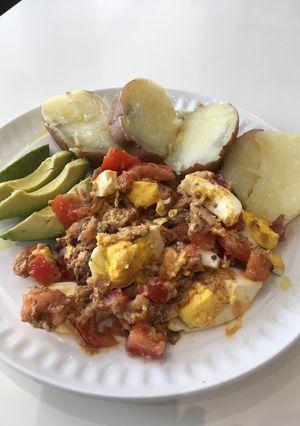 Una foto de Ensalada de sardinas en salsa de tomate