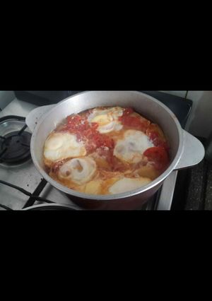 Una foto de Bife a la olla