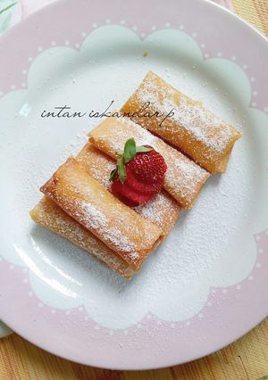 Foto resep MANGO SPRING ROLL a.k.a LUMPIA MANGGA