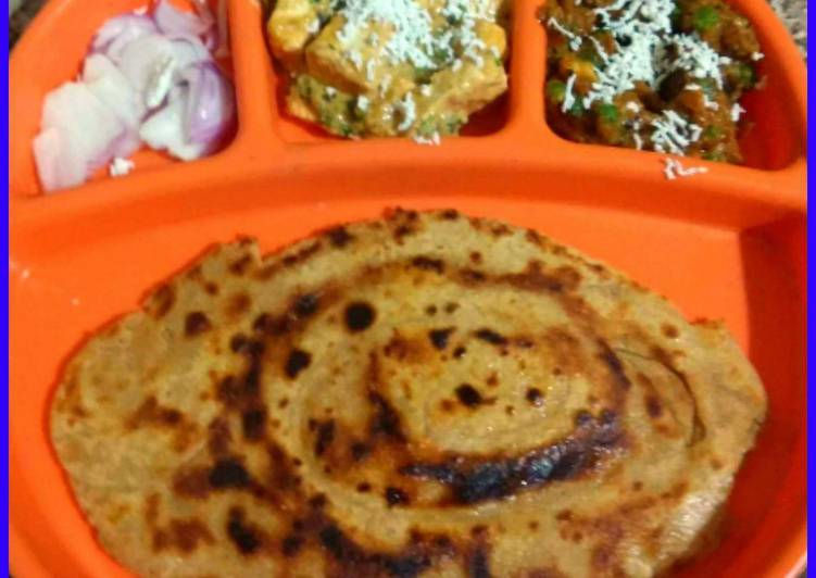 Sahi Mater, Mater paneer, lachha paratha