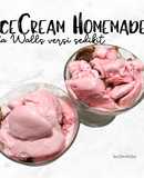 Ice Cream Homemade (versi Sedikit)